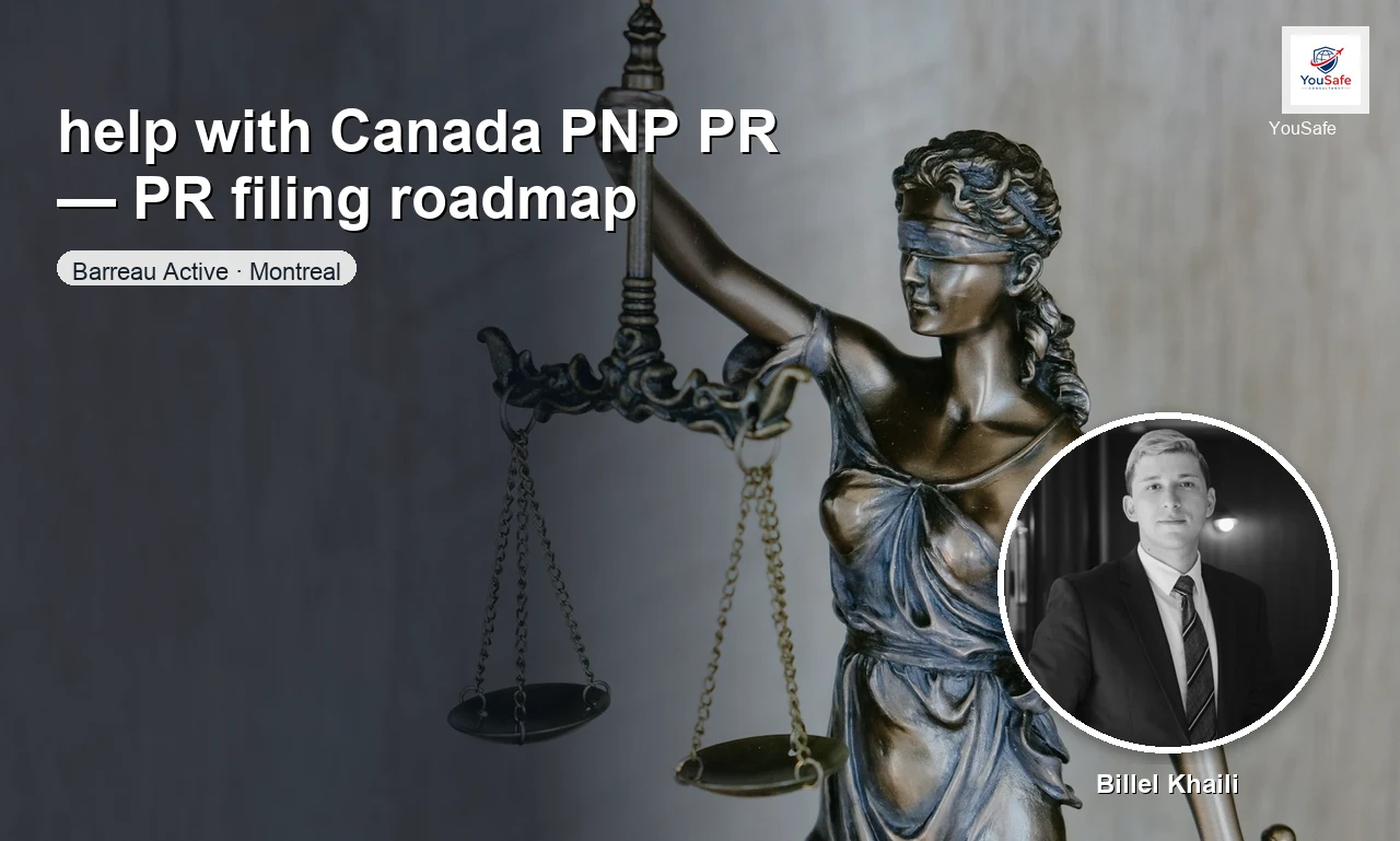 I will write your Canada PNP PR filing roadmap — preview
