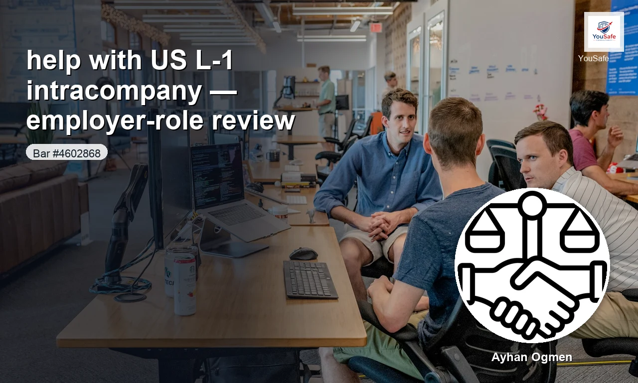 I will review your US L-1 employer-role file — preview