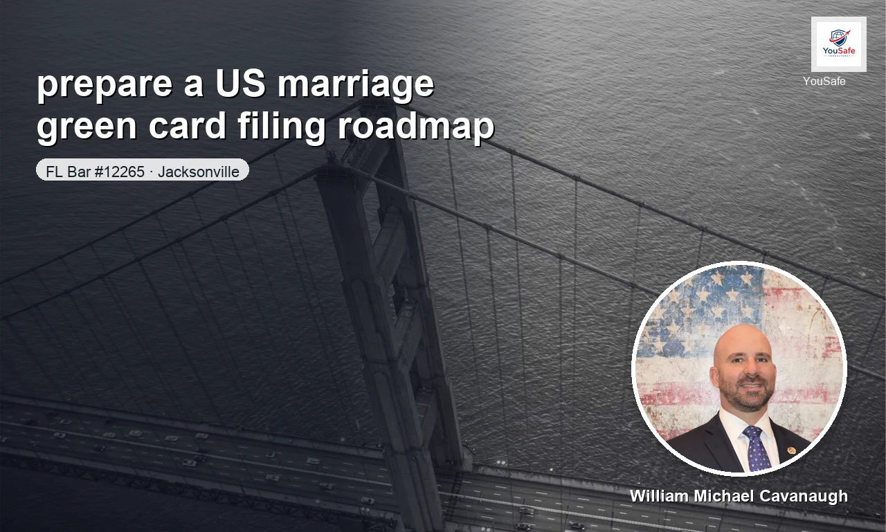 I will plan your US spouse green card filing steps — preview