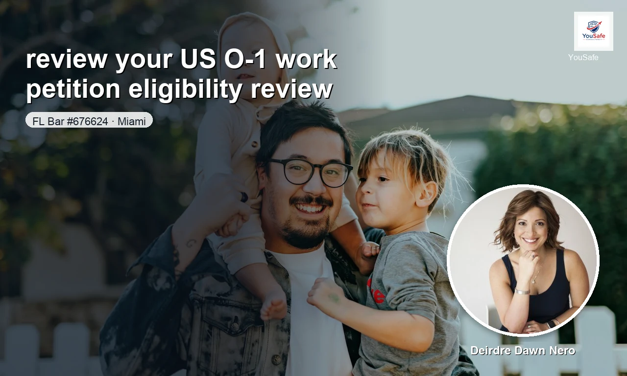 I will review your US O-1 work petition eligibility — preview