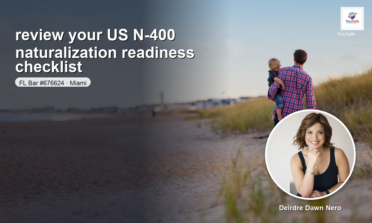 I will audit your N-400 naturalization readiness file — preview