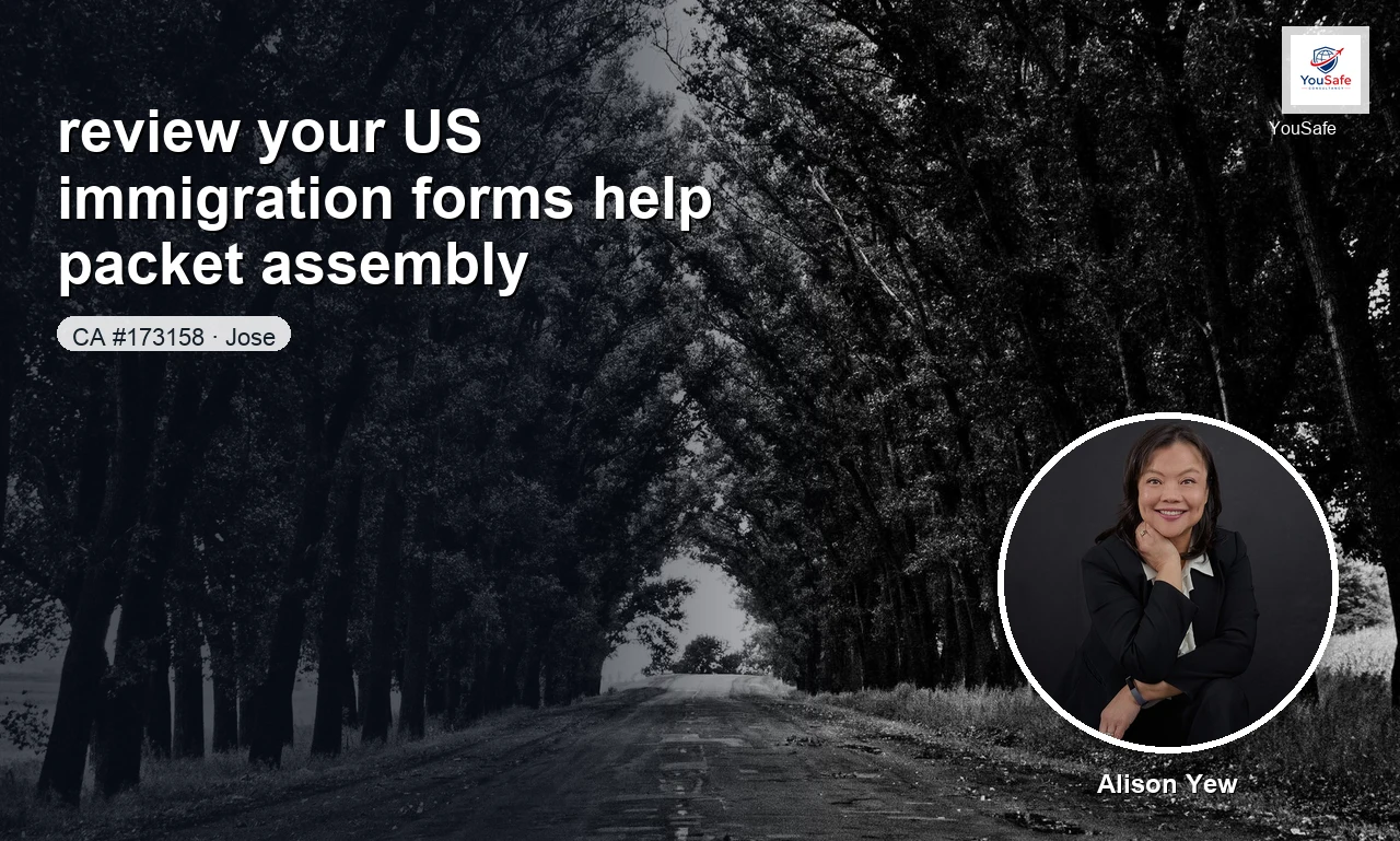 I will assemble your USCIS immigration forms packet — preview