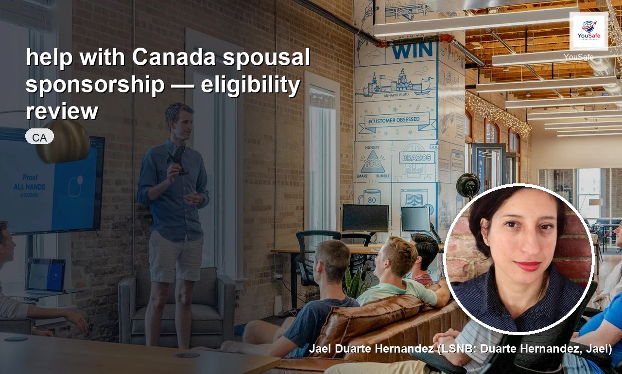 I will review your Canada spousal sponsorship file — preview