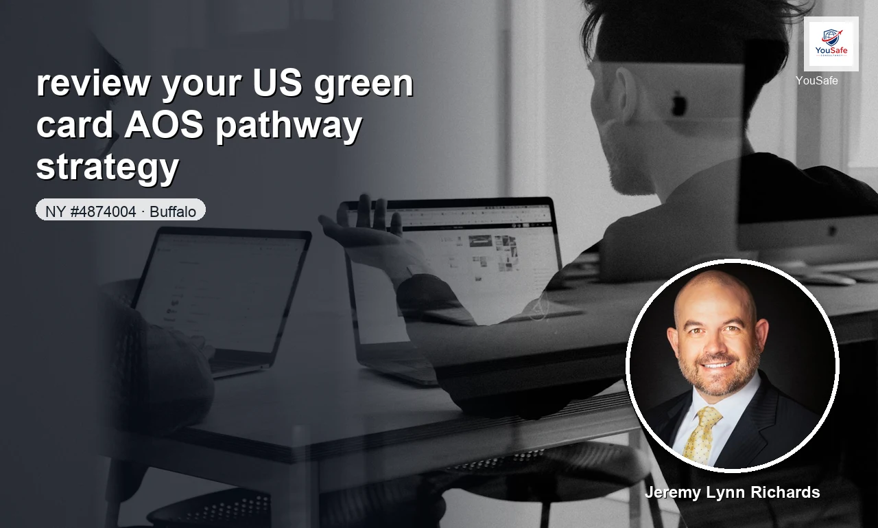 I will map your US green card AOS pathway — preview